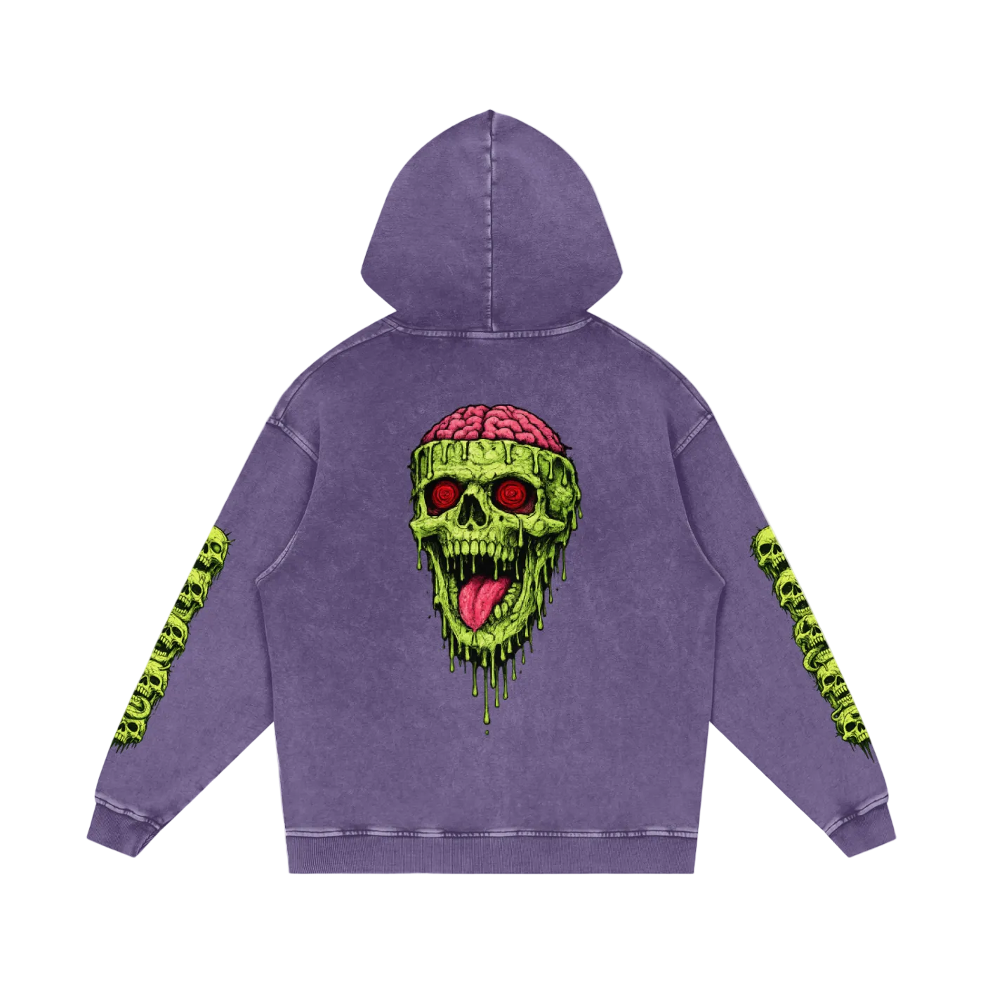 Mind Melt Snow Washed Cotton Hoodie