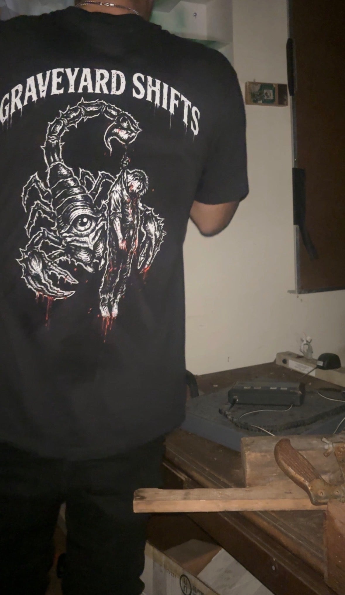 Sting of the Night Graveyard Shifts T-shirt