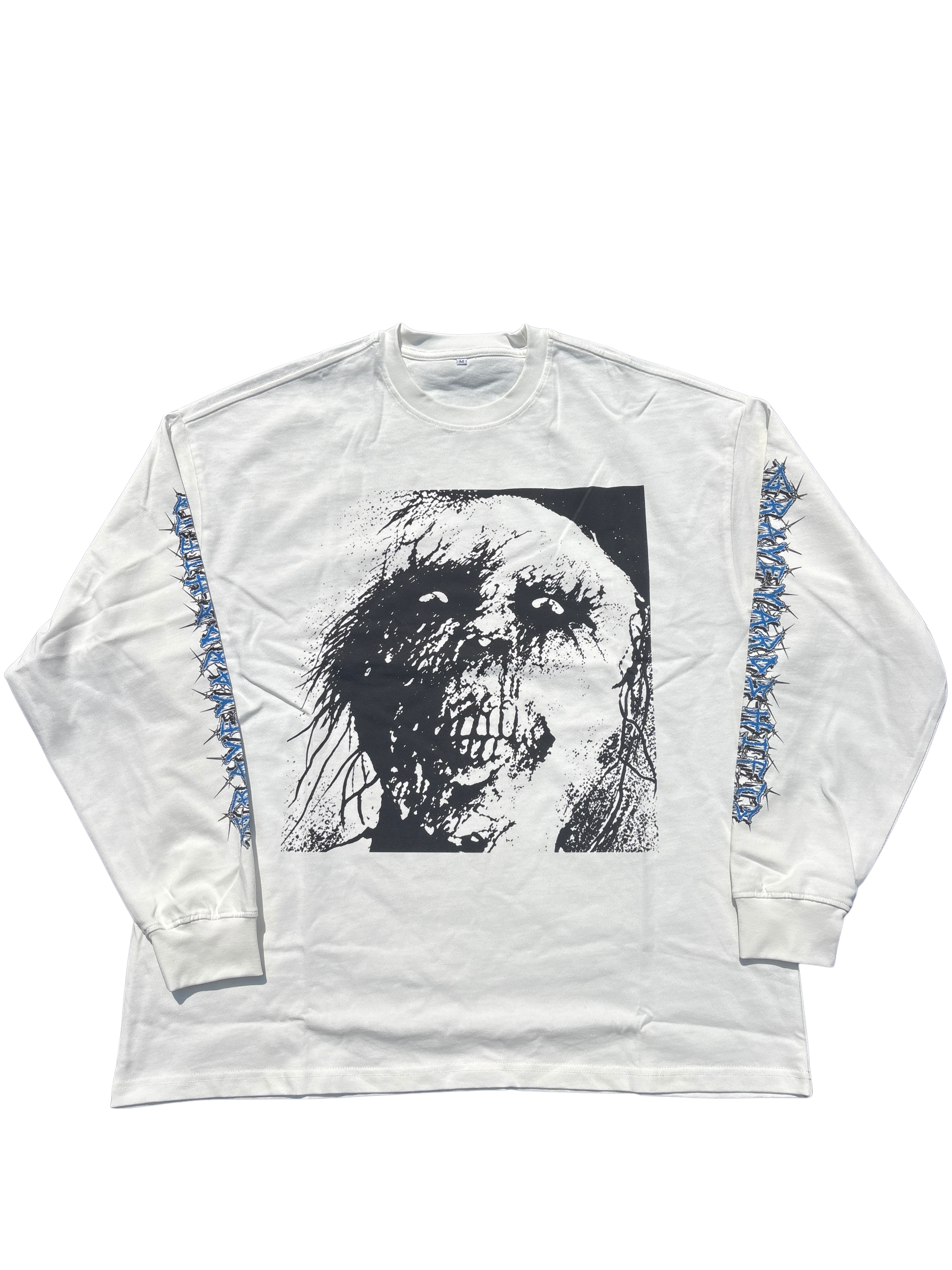 "Fear of the dark" Oversized Long Sleeve T-Shirt