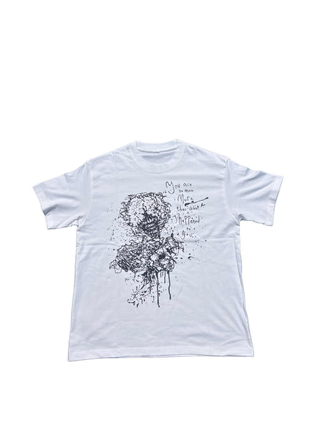 "U Didn't Deserve It." Cotton T-Shirt